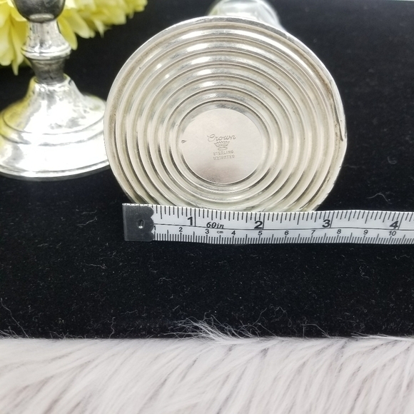 CROWN STERLING 925 CHANDELIERS - Picture 3 of 5